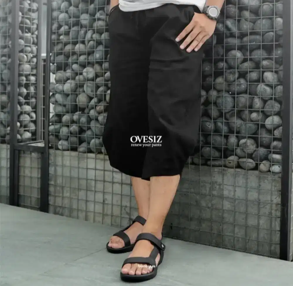 PROMO HABISI STOK Bunayya Ovesiz Celana Sirwal Size XL Gratis Peci