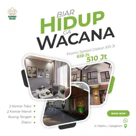 Hidup Tenang di Harmony Village, Diskon 100 Juta!