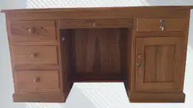 Meja jati 1 biro
