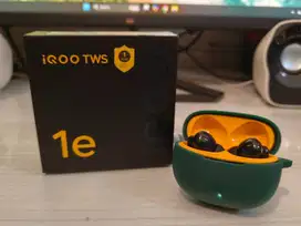 TWS Gaming iQOO 1e With Active Noise Cancellation Fullset Second Gan