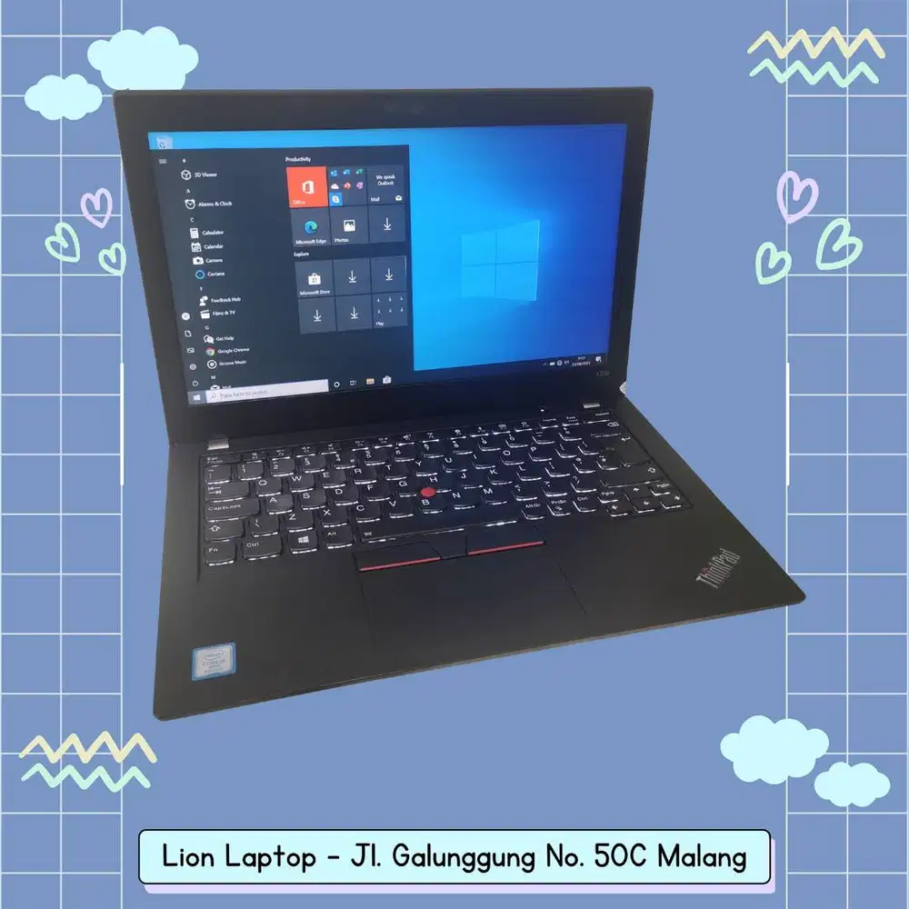 i5 Gen 8 RAM 8GB SSD 256GB Lenovo Thinkpad X280 [01|09]