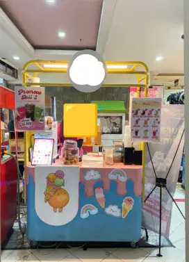 Booth untuk Jualan Bahan Besi