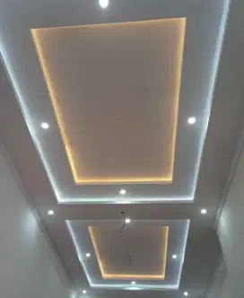 Plafon gypsum dan pvc