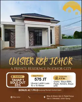 PROMO RMH JOHOR GRATIS BIAYA2