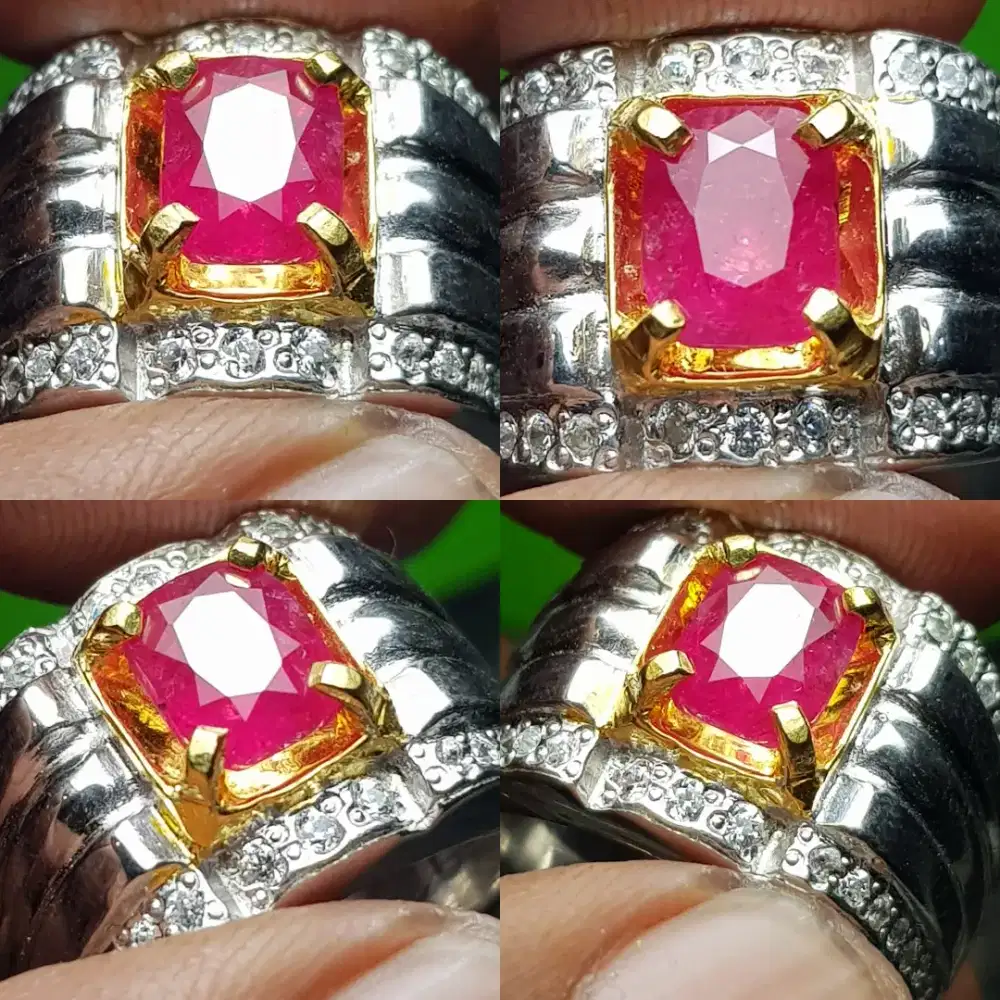 NATURAL TOP RED RUBY NO HEAT 2.17 CTS HQ