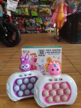 mainan anak popit baterai elektrik