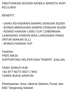 DRIVER KOPI KELILING