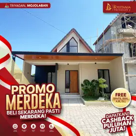 Hunian Elit Dekat Jl Utama Solo Jauh dari Pabrik