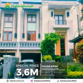 Rumah Mewah Siap Huni Furnished Dalam Cluster Durian Jagakarsa Jaksel