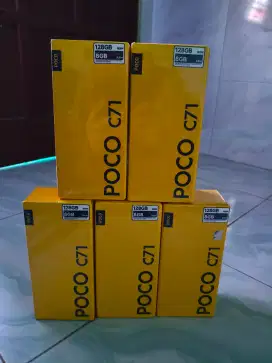 Poco c71 8(4+4) 128 new segel garansi resmi bisa cod