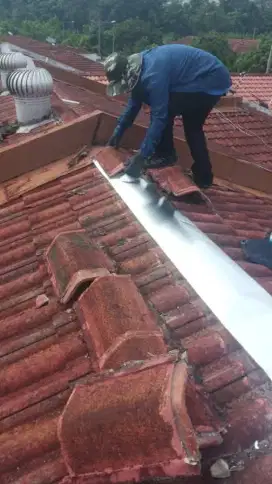 Tukang perbaikan atap bocor dll.