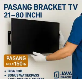 Breket tv/bracket tv/briket tv/braket tv gantungan tv