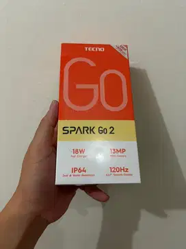 {BARU} Tecno Spark Go 2 4/128, SEGEL Garansi Resmi, Bisa COD