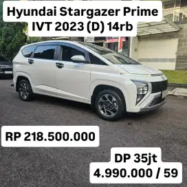 Antik KM 14rb.. Hyundai Stargazer Prime IVT 2023 (D)
