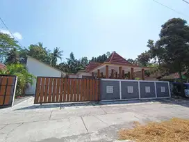 RUMAH SIAP HUNI KONSEP JOGLO FULL FURNISHED DI PRAMBANAN, SIAP AJB