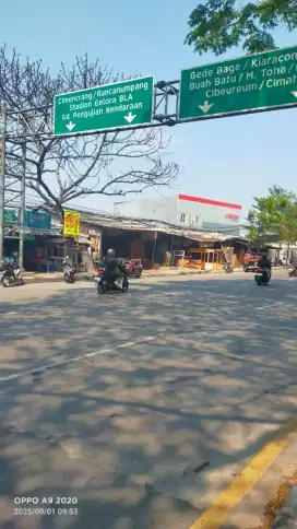 jual tanah pinggir jalan raya soekarno hatta, bypass kota bandung