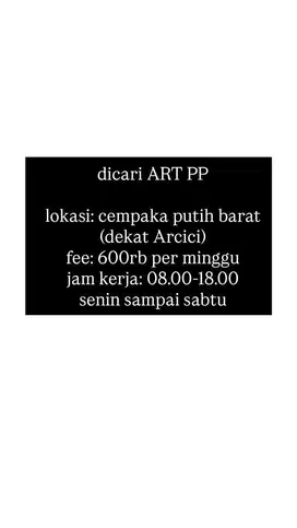 ART PP GAJI MINGGUAN