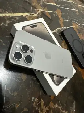 iPhone 15 Pro 128 iBox Mulus Garansi 3 bulan