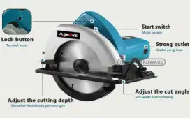 Circular Saw Monake MK 5800, 7 inch