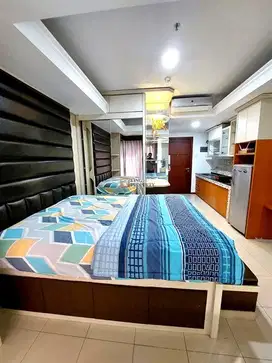 BEST DEAL! DIJUAL STUDIO FURNISHED APARTEMEN ROYAL MEDITERANIA GARDEN