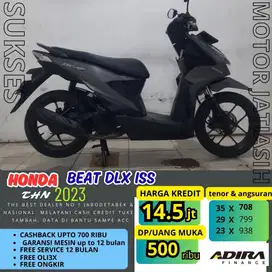 BEAT DLX ISS 2023 bisa cash dan kredit