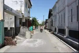DIJUAL GUDANG BEKAS TEKSTIL LUAS =/-950 M 2 MUKAN JALAN