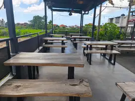 Dijual Satu Set Meja Makan Jati Asli
