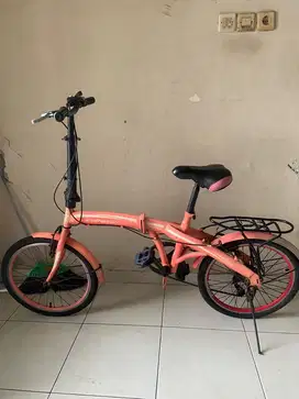 Jual sepeda lipat original evergreen