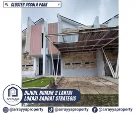 RUMAH 2 LANTAI CLUSTER ACCOLA PARK SERPONG .LS178.