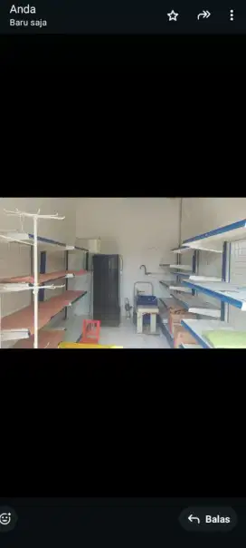 Dijual rak rak kokoh ada 5 item lokasi apartemen kalibata city