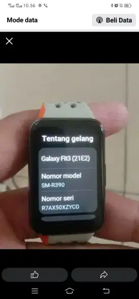 Dijual smart watch Samsung galaxy fit 3 nego tipis