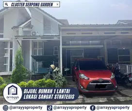RUMAH 1 LANTAI DI CLUSTER SERPONG GARDEN .EN620.