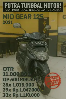 Mio Gear 2021 – Sahabat setia buat kerja, kuliah, atau jalan santai