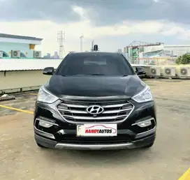Hyundai Santa Fe D Spek Panoramik Tahun 2017 Automatic Hitam