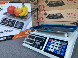 Baru merk QME timbangan buah digital harga max 40 kg