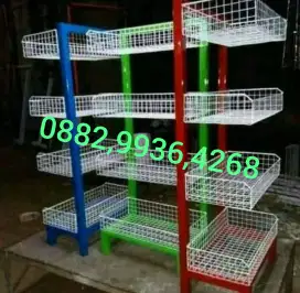 aRAK BESI SIKU LUBANG SIAP KIRIM DAN COD