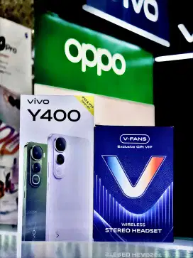 Vivo Y400 16/256 New Segel Garansi Resmi Vivo Free TWS Gratis COD !!