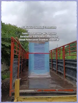 Toilet Fiberglass, Toilet Premium, Toilet Portable, Anti Penuh dan Sia