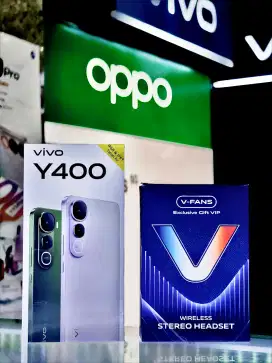 Vivo Y400 16/256 New Segel Garansi Resmi Vivo Free TWS Gratis COD !!