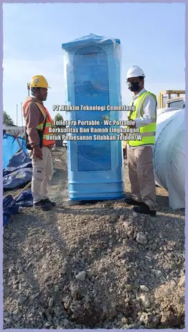 Toilet Fiberglass, Toilet Umum, Toilet Portable, Toilet Premium, Anti