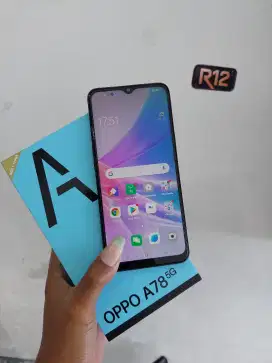 Oppo A78 5G refurbish seken fullset lengkap