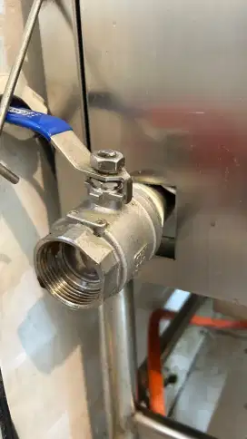 Deep Fryer Penggorengan Gas Otomatis Kap 30 liter untuk fried chicken