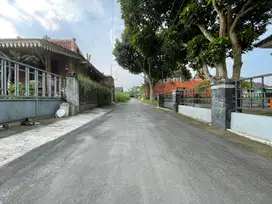 Tanah 3 Menit Pemda Sleman; Luas 120 m2; View Sawah