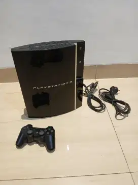 PS3 Fat Kondisi Fisik 98% Like New Fungsi YLOD apa adanya