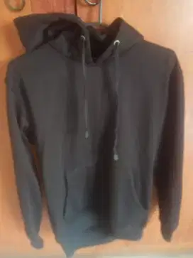 jaket hoddie polos