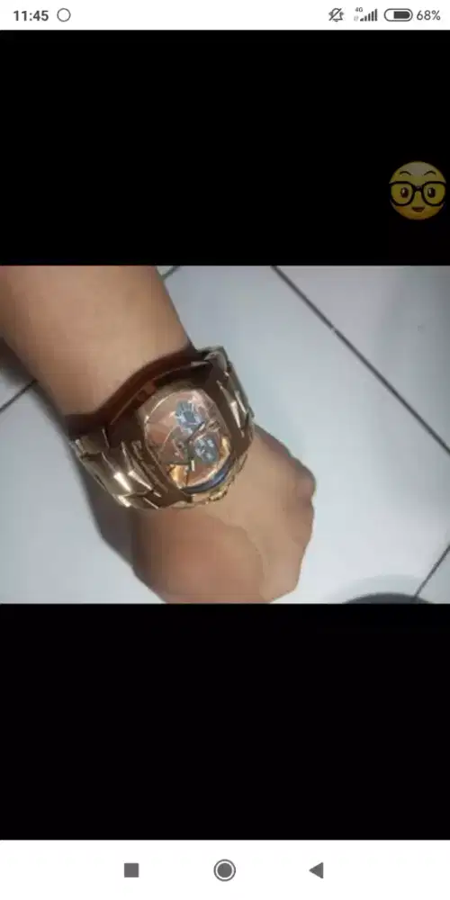 Jam Tangan Tonino Lamborghini Gold non Ori