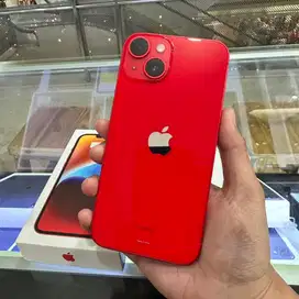 iPhone 14 128Gb Red Second Fullset Resmi