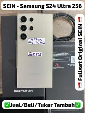 Samsung S24 Ultra 12/256GB, bisa cicilan