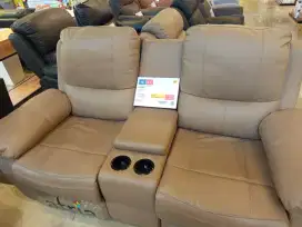 MILIKI SOFA 2S RECLINER ART LEAT LIVANA FREE 2X CICILAN