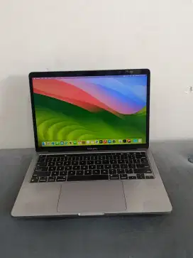 MACBOOK PRO M1 2020 13INCH RAM 8GB SSD 256GB BEKAS STIKER